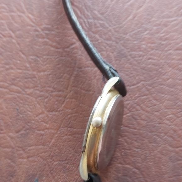 Vintage Gitano Two-Tone Watch - Gold & Silver Accents, Swiss Movement Parts - Picture 7 of 12